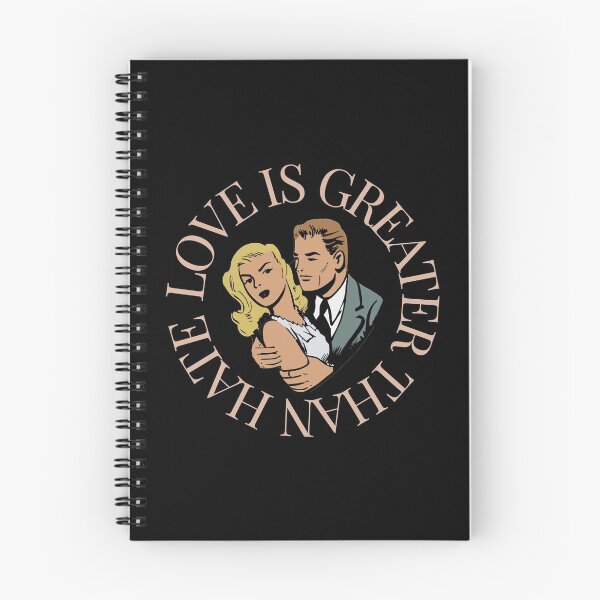 Item preview, LOVE IS GREATER THAN HATE Design designed and sold by LevelUpMerch.
