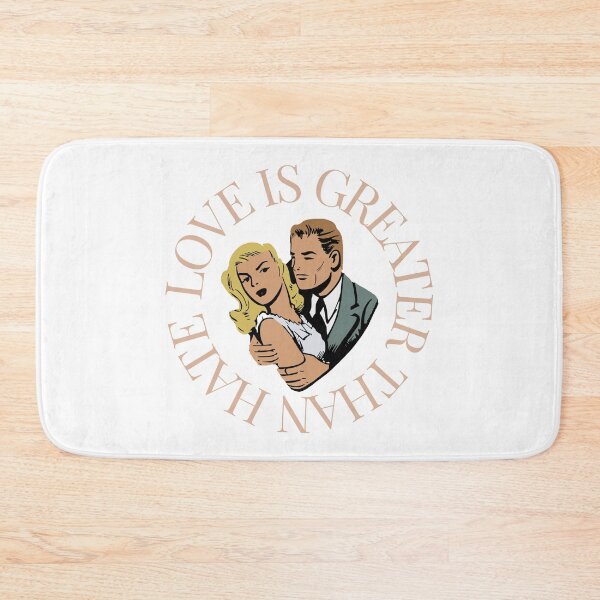 Item preview, LOVE IS GREATER THAN HATE Design designed and sold by LevelUpMerch.