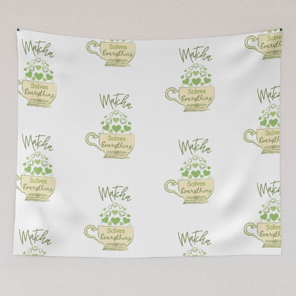 Item preview, Matcha Solves Everything designed and sold by zanybay.