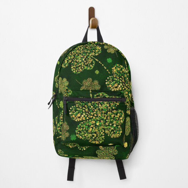 Item preview, Irish Shamrock Four-leaf Lucky Clover Pattern designed and sold by k9printart.