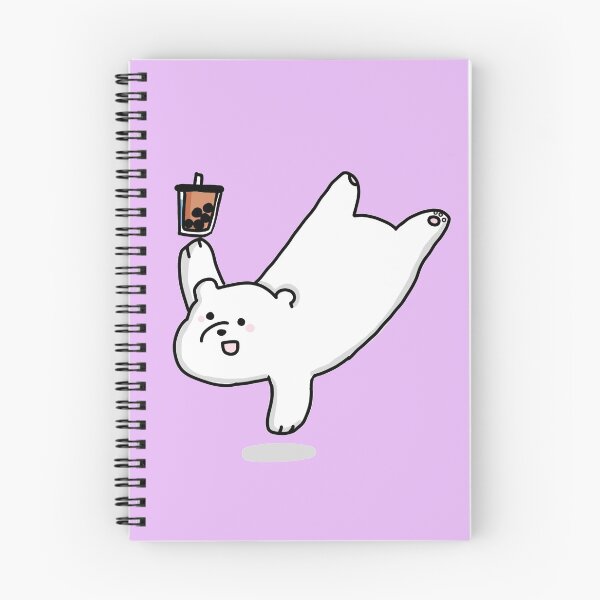 Item preview, Cute Boba Bear Breakdancing with Boba Drink designed and sold by itzzRebecca.