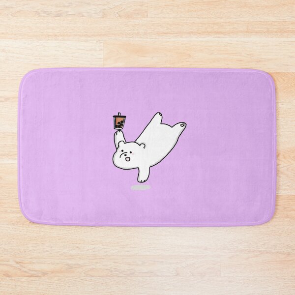 Item preview, Cute Boba Bear Breakdancing with Boba Drink designed and sold by itzzRebecca.