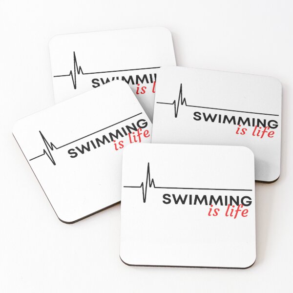 Artikelvorschau, Schwimmen ist Leben. entworfen und verkauft von TheGreenGoat.