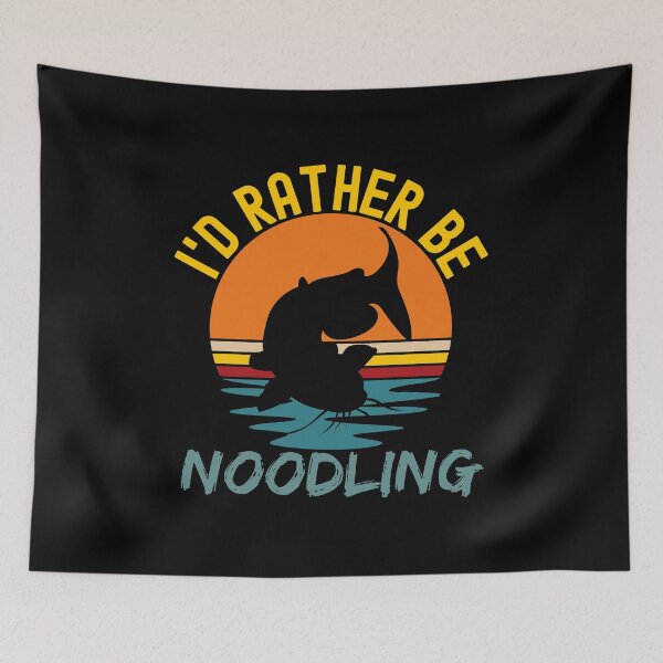Item preview, Noodling Catfish, I'd rather be noodling designed and sold by ds-4.