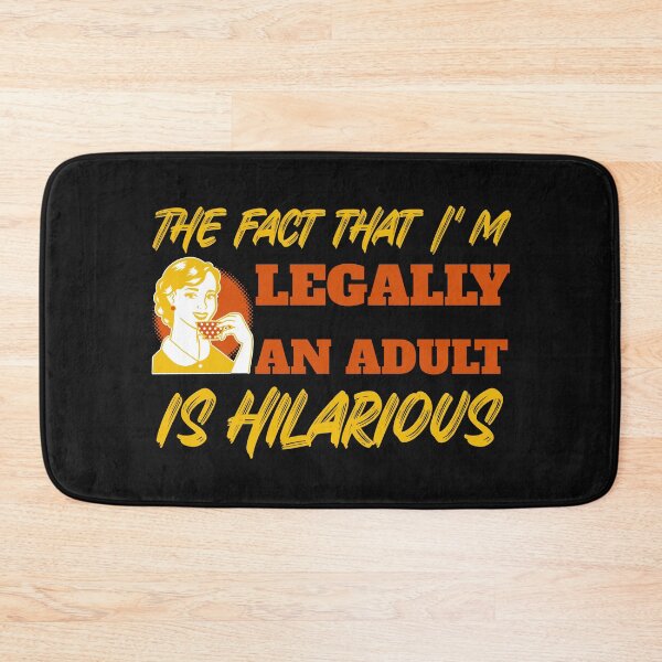 Item preview, The fact that I'm legally an adult is hilarious vintage style designed and sold by Click-Like.
