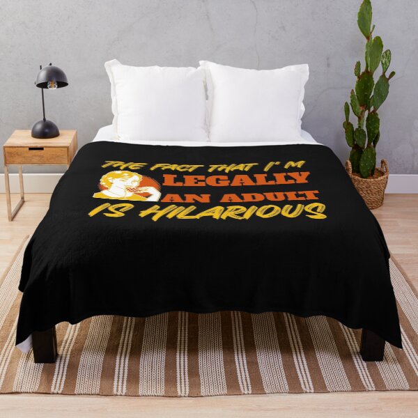 Item preview, The fact that I'm legally an adult is hilarious vintage style designed and sold by Click-Like.