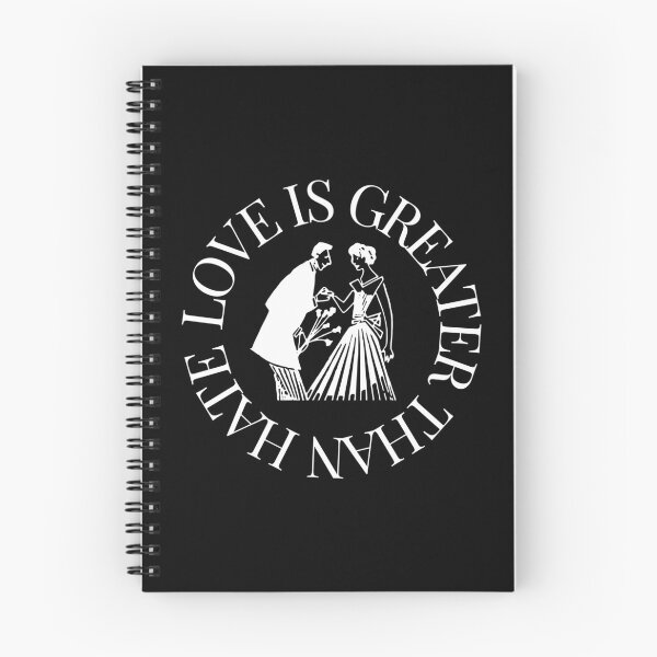 Item preview, LOVE IS GREATER THAN HATE Design designed and sold by LevelUpMerch.