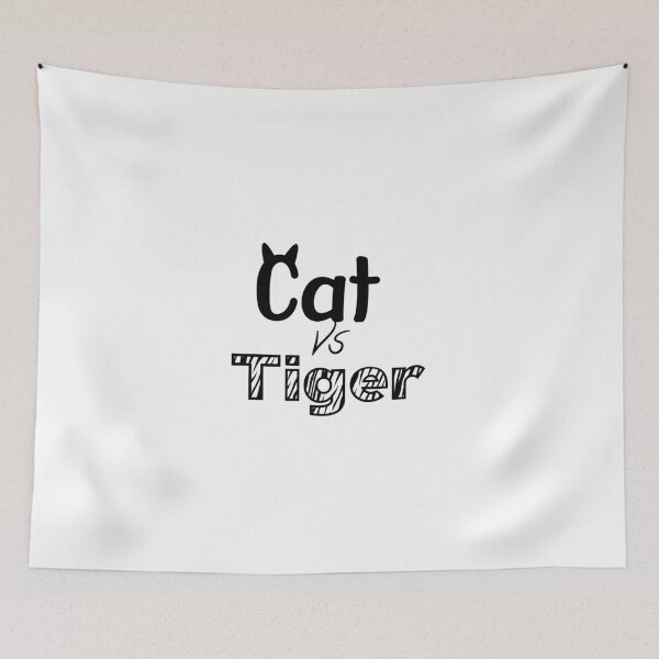 Item preview, Cat vs tiger designed and sold by Euc lid.