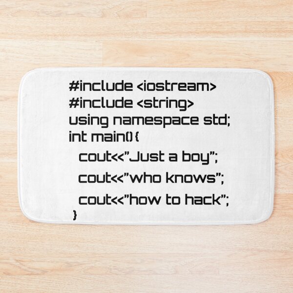 Item preview, Just a girl who knows how to hack designed and sold by hyggekrog.