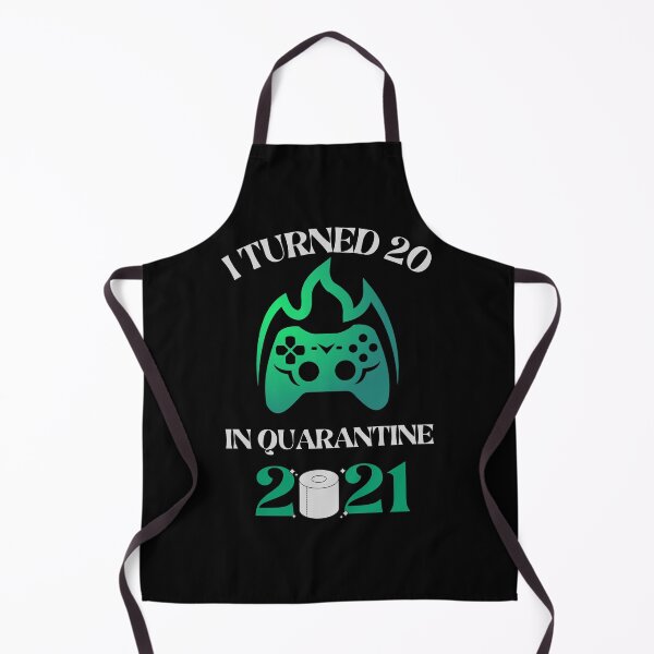 Item preview, I Turned 20 In Quarentine 2021 Funny Birthday Gamer Video Games designed and sold by arteesy.