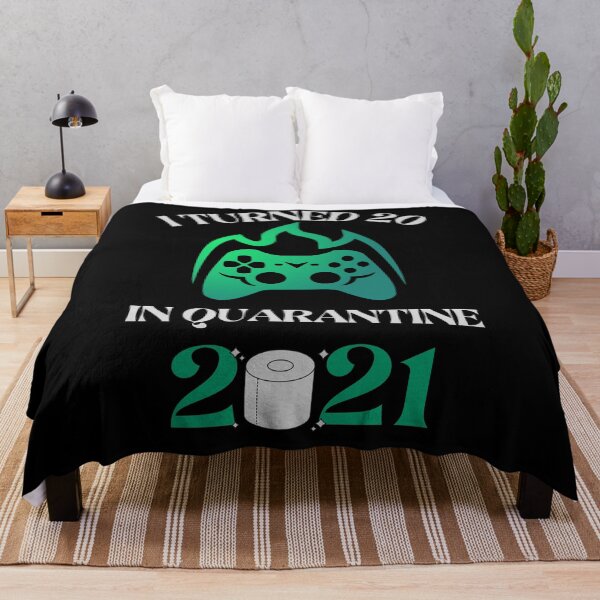 Item preview, I Turned 20 In Quarentine 2021 Funny Birthday Gamer Video Games  designed and sold by arteesy.