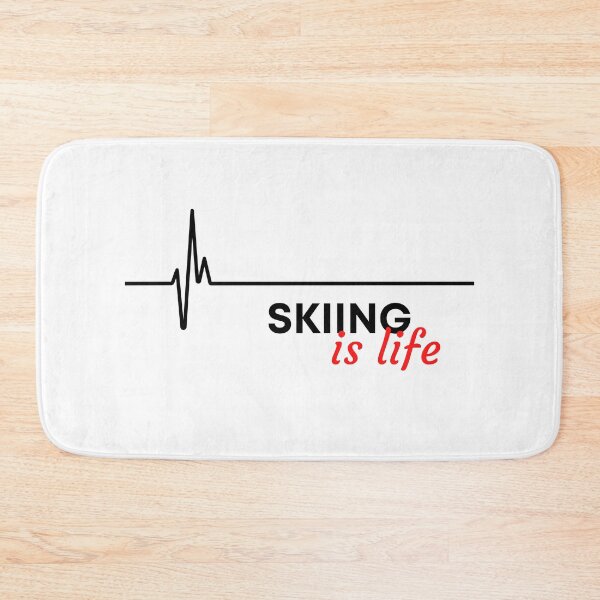 Item preview, Skiing is life. designed and sold by TheGreenGoat.