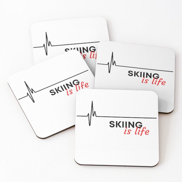 Item preview, Skiing is life. designed and sold by TheGreenGoat.