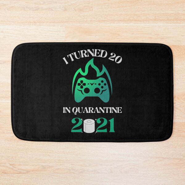 Item preview, I Turned 20 In Quarentine 2021 Funny Birthday Gamer Video Games  designed and sold by arteesy.