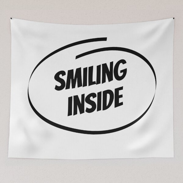 Item preview, Smiling inside  designed and sold by NikitaAg.