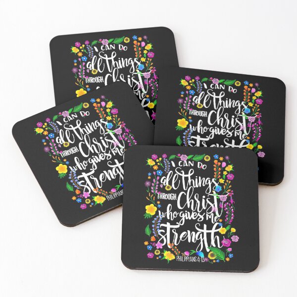 Item preview, I can do all things through Christ who gives me strength Philippians 4 13 designed and sold by reakeyford11.