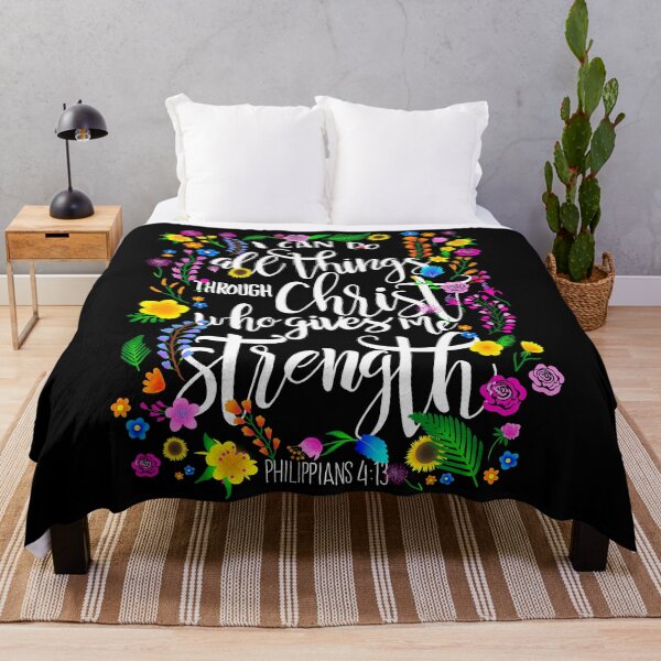Item preview, I can do all things through Christ who gives me strength Philippians 4 13 designed and sold by reakeyford11.