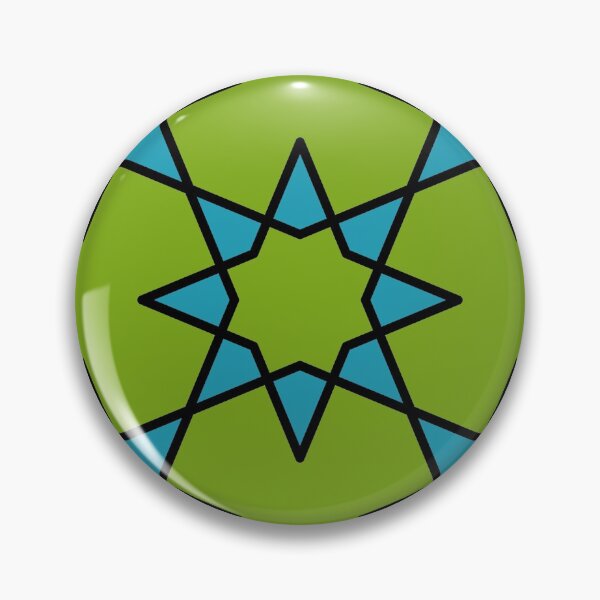 Item preview, Geometric Pattern: Octagram: Algal Bloom designed and sold by Red Wolf.