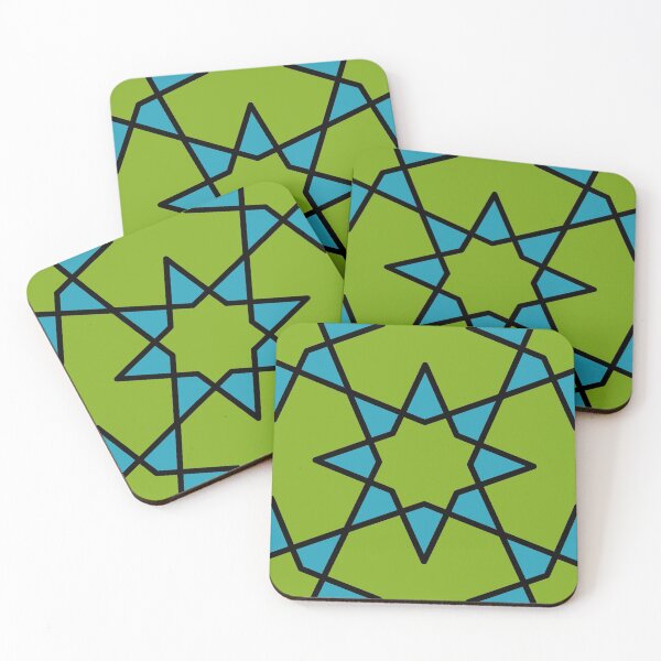 Item preview, Geometric Pattern: Octagram: Algal Bloom designed and sold by Red Wolf.