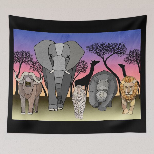 Item preview, The Big Five Safari designed and sold by RVHudson.