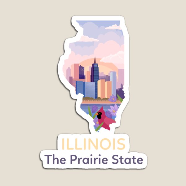 Item preview, Illinois. The Prairie State designed and sold by Con Inspo.