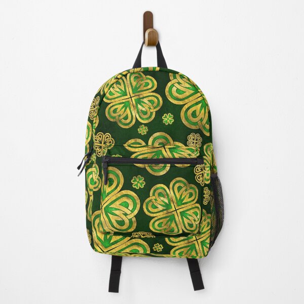 Item preview, Irish Shamrock Four-leaf Lucky Clover Pattern designed and sold by k9printart.