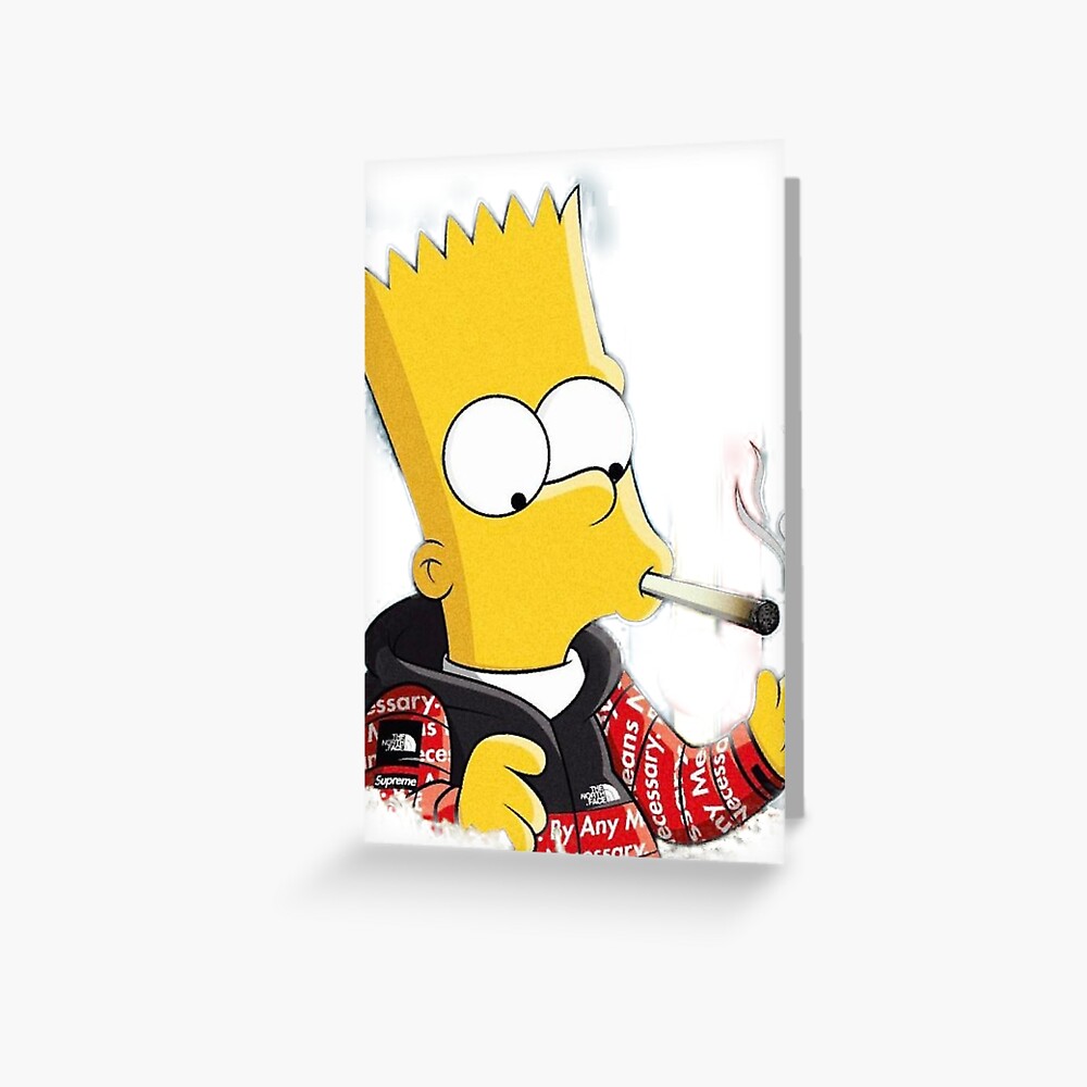 Bart sad | Greeting Card