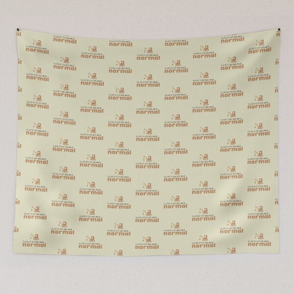 Item preview, I'd love to stay here and be normal slogan, bulldozer, nineties, music, britpop designed and sold by chihuahuashower.