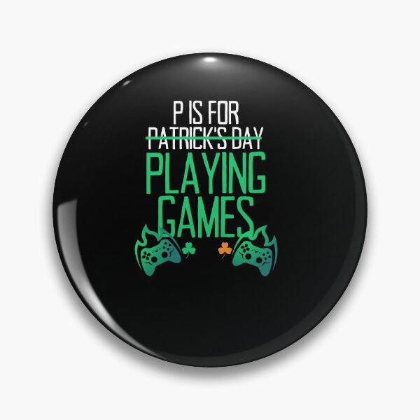 Item preview, P Is For Playing Games St Patricks Day Funny St Patricks Gamer For 2021 Perfect Gift For Games Lovers  designed and sold by arteesy.