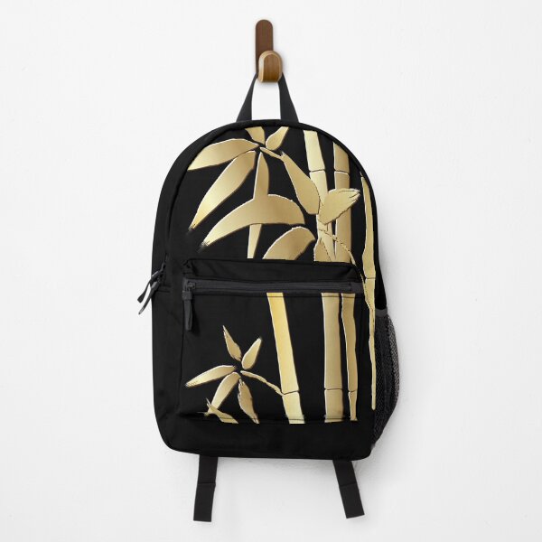 Item preview, Golden bamboo plant stems and leaves silhouette. designed and sold by CraftCloud.