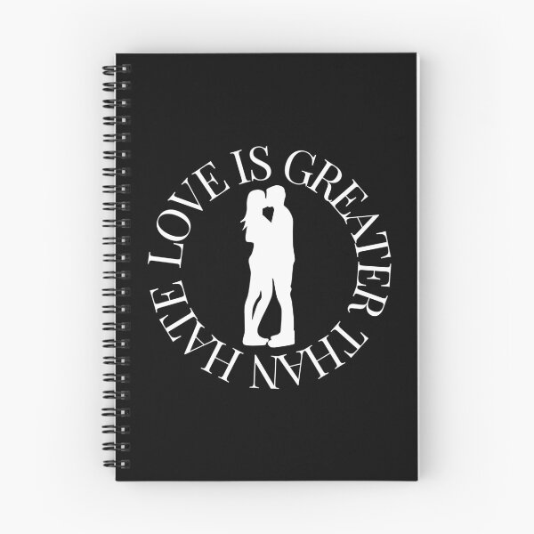 Item preview, LOVE IS GREATER THAN HATE Design designed and sold by LevelUpMerch.