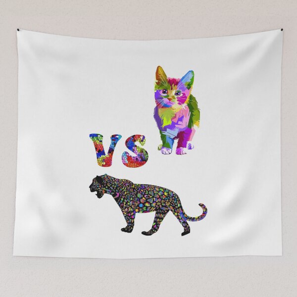 Item preview, Copy of Cat Vs Tiger designed and sold by sasijaya.
