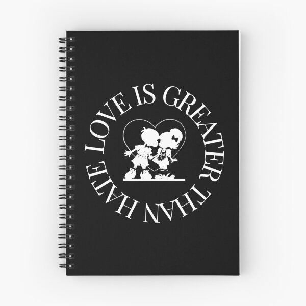 Item preview, LOVE IS GREATER THAN HATE Design designed and sold by LevelUpMerch.