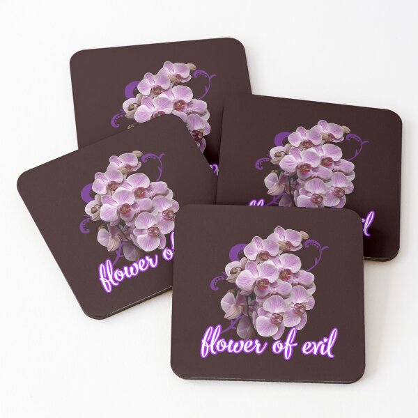 Item preview, flower of evil. purple, violet orchid designed and sold by doctors-apparel.