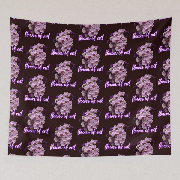 Item preview, flower of evil. purple, violet orchid designed and sold by doctors-apparel.