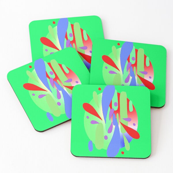 Item preview,  Abstract art design, Pychedelic Splashes of Multiple Vibrant Colors nr 3, Arte Abstracto designed and sold by Adri Barnard.