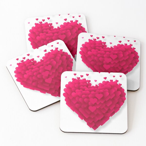 Item preview, love and pink  heart designed and sold by AhmedXhah.