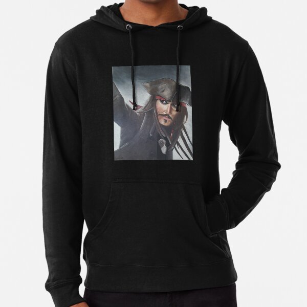 Captain Jack Sparrow - Johnny Depp Lightweight Hoodie