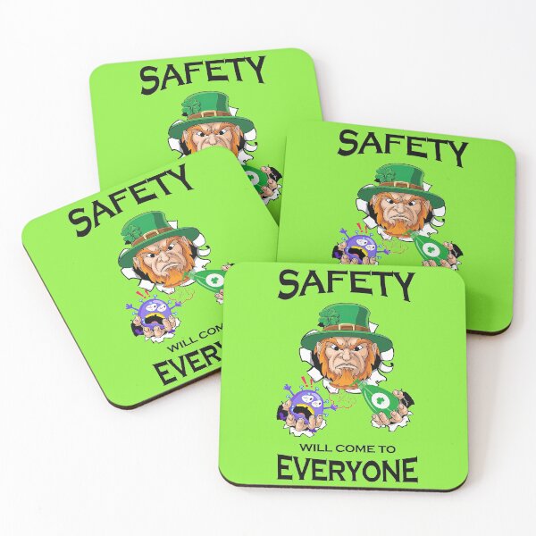 Item preview, Safety Will Come To Everyone St Patrick's Day designed and sold by Maxartdesigns.