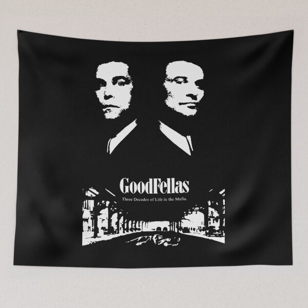Artikelvorschau, coole zwei Gesichter Goodfellas Besetzung nicht ja ja schwarzes Bild entworfen und verkauft von Tabathanh95.