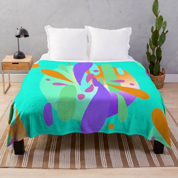 Item preview, Abstract art design, Pychedelic Splashes of Multiple Vibrant Colors nr 4, Arte Abstracto designed and sold by Adri Barnard.