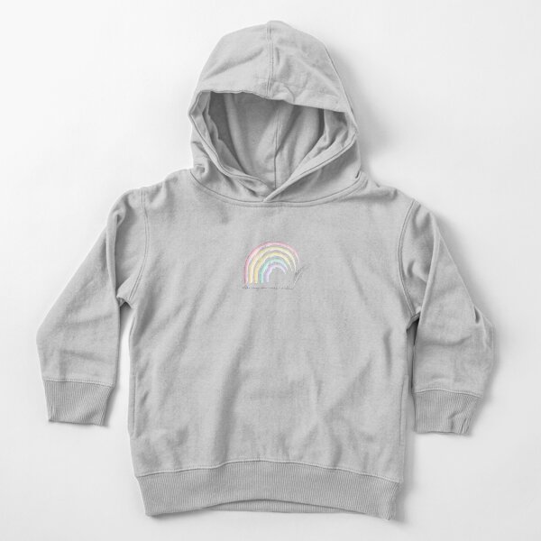 After every storm comes a rainbow Toddler Pullover Hoodie
