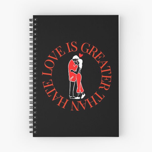 Item preview, LOVE IS GREATER THAN HATE Design designed and sold by LevelUpMerch.