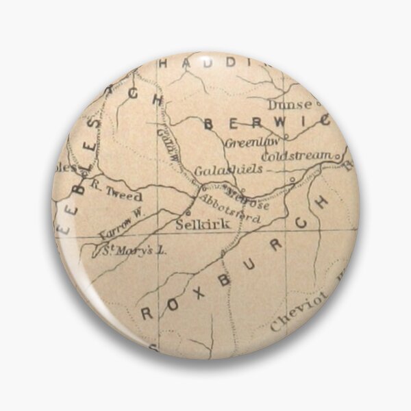 Item preview, THE SCOTTISH BORDERS & surrounding area map, 1898 designed and sold by yourscotborders.