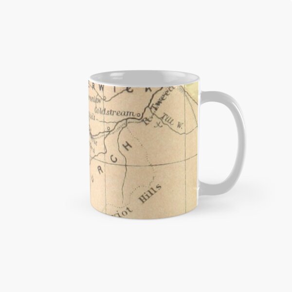Item preview, THE SCOTTISH BORDERS & surrounding area map, 1898 designed and sold by yourscotborders.