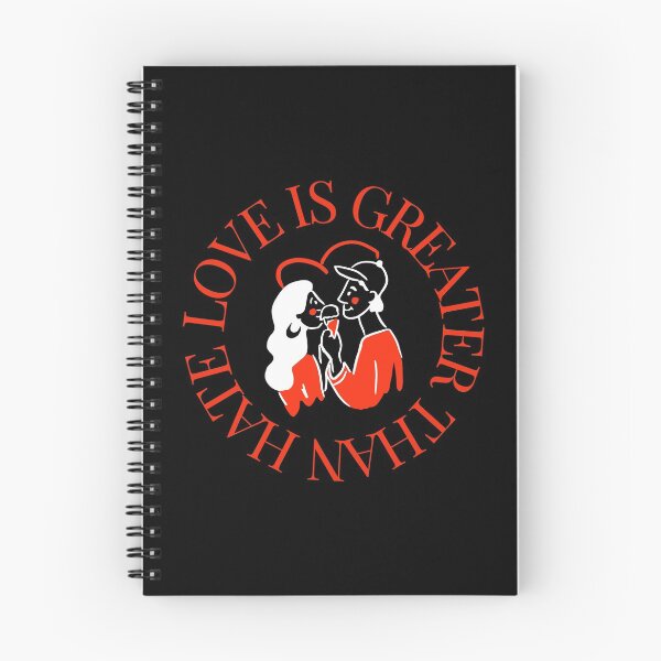 Item preview, LOVE IS GREATER THAN HATE Design designed and sold by LevelUpMerch.
