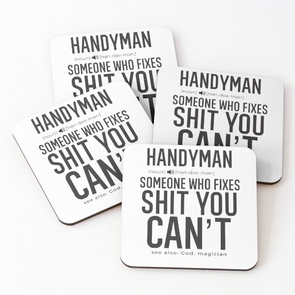 Item preview, Handyman Definition Someone Who Fixes Sh*t You Can't designed and sold by TeesYouWant.