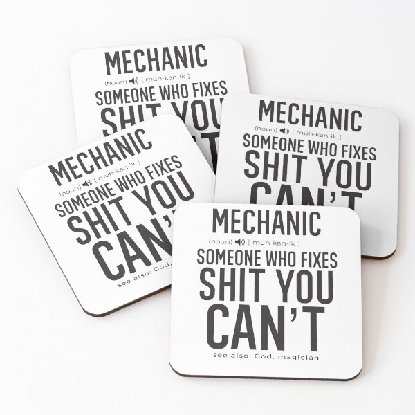 Item preview, Mechanic Definition Someone Who Fixes Sh*t You Cant designed and sold by TeesYouWant.