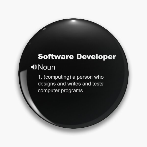 Item preview, Funny Software Developer Definition designed and sold by creativebrother.