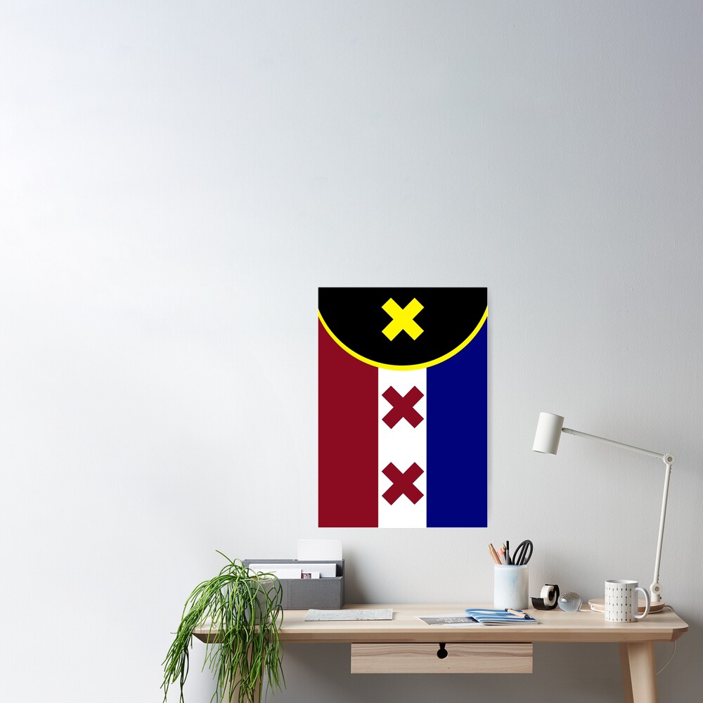"Lmanburg Flag #1" Poster by SalahBlt | Redbubble